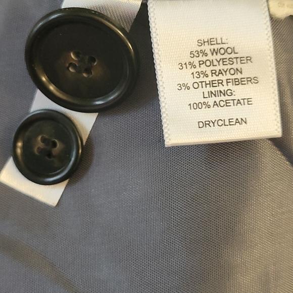 LOFT Wool Gray Blazer - Picture 5 of 5